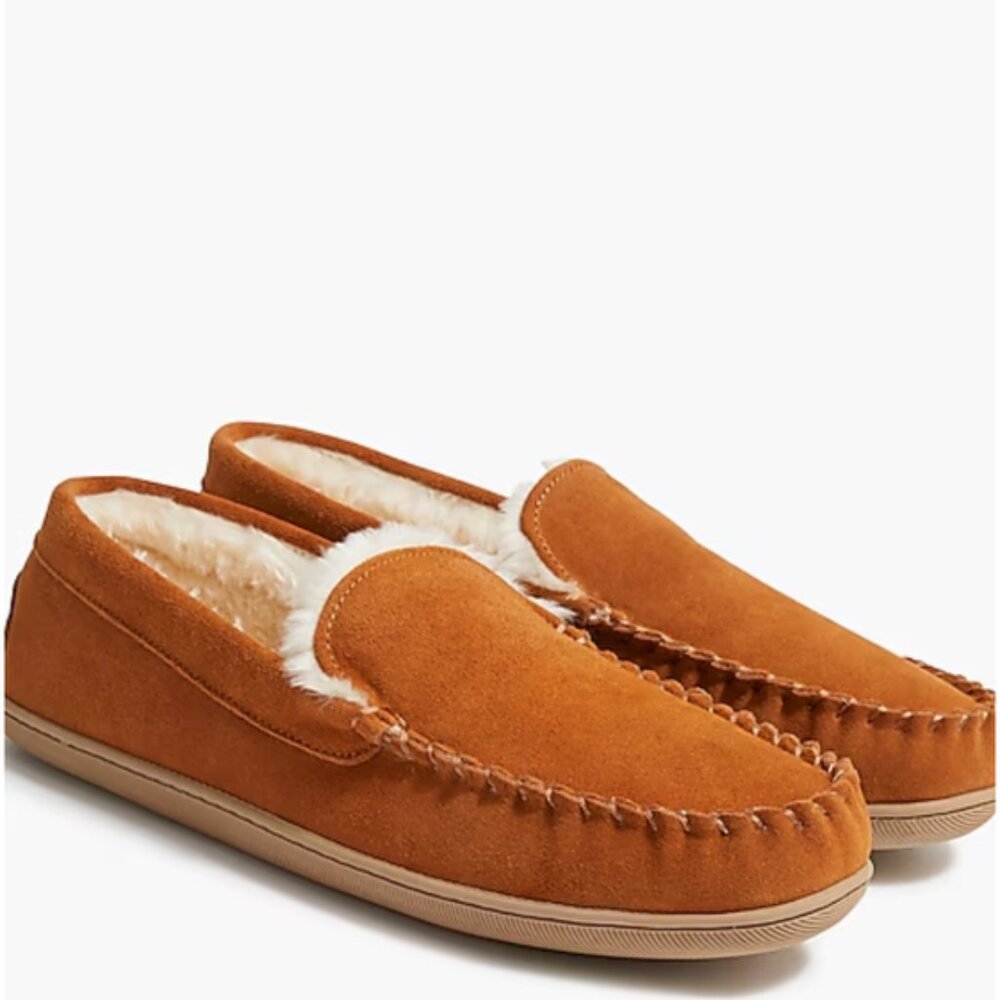 Jcrew Suede scuff slippers - Size 11